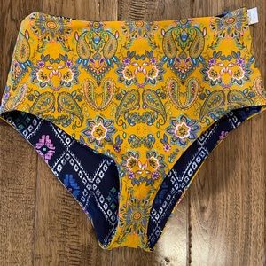 aerie high waisted cheeky swim bottoms